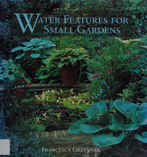 Cover for Water features for small gardens