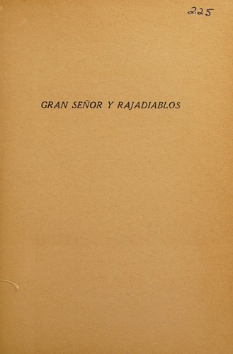 Cover for Gran Senor Y Rajadiablos