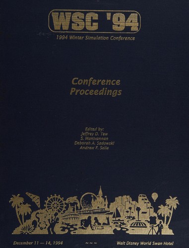 Cover for 1994 Winter Simulation Conference (Winter Simulation Conference//Proceedings)