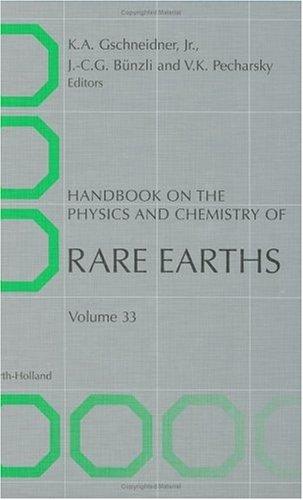 Cover for Handbook on the Physics and Chemistry of Rare Earths, Vol. 33 (Handbook on the Physics and Chemistry of Rare Earths)