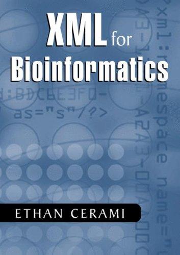 Cover for XML for Bioinformatics
