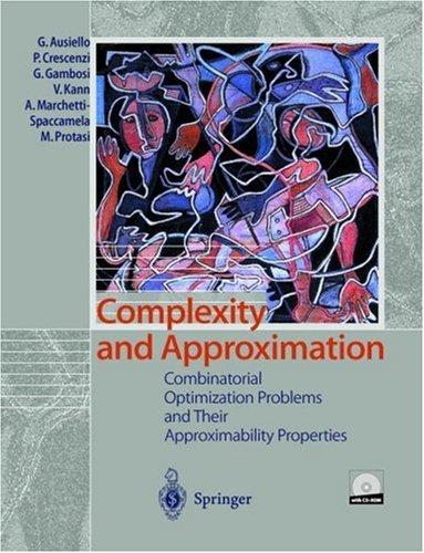 Cover for Complexity and Approximation