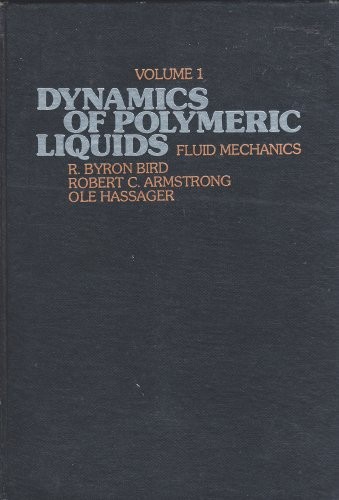 Cover for Dynamics of polymeric liquids.