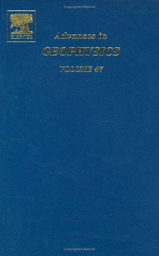Cover for Advances in Geophysics, Volume 47 (Advances in Geophysics)