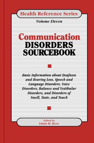 Cover for Communication Disorders Sourcebook