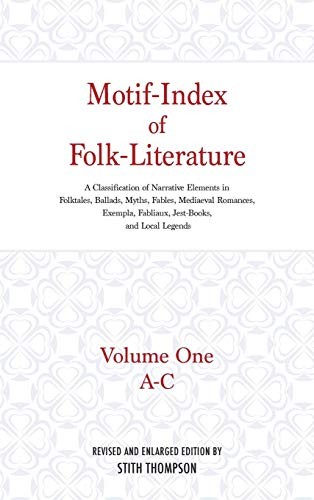 Cover for Motif-index of folk-literature