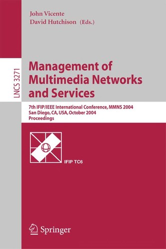 Cover for Management of multimedia networks and services
