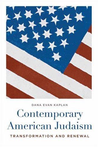 Cover for Contemporary American Judaism