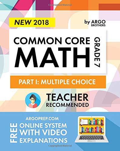 Cover for Argo Brothers Math Workbook, Grade 7