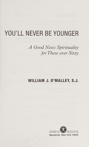 Cover for You'll never be younger