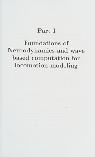 Cover for Dynamical systems, wave-based computation and neuro-inspired robots