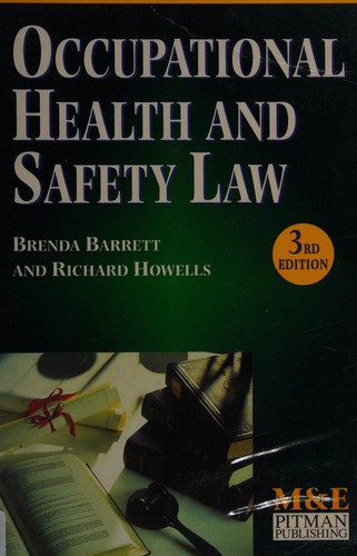 Cover for Occupational health and safety law