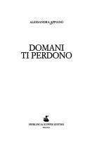Cover for Domani ti perdono