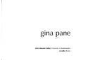 Cover for Gina Pane
