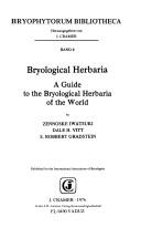 Cover for Bryological herbaria