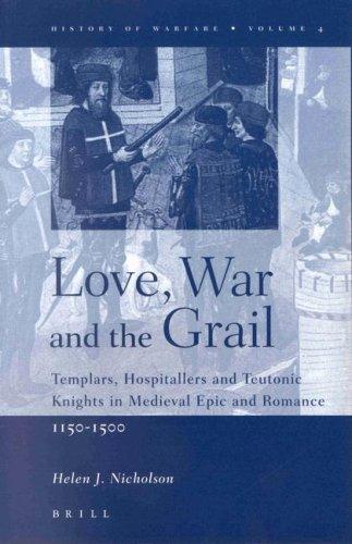 Cover for Love, war, and the Grail