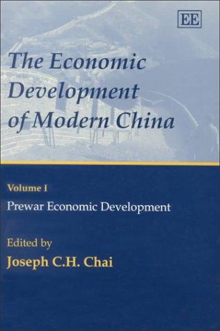 Cover for The Economic Development of Modern China