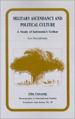 Cover for Military ascendancy and political culture