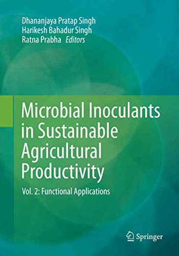 Cover for Microbial Inoculants in Sustainable Agricultural Productivity : Vol. 2