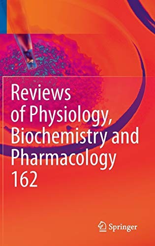 Cover for Reviews of Physiology, Biochemistry and Pharmacology