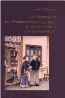 Cover for De Haagse jurist Jean Theodore Royer (1737-1807) en zijn verzameling Chinese voorwerpen