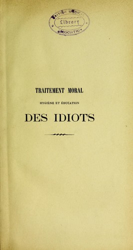Cover for Traitment moral