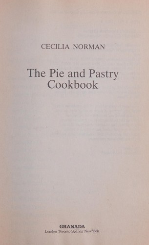 Cover for The pie and pastry cookbook