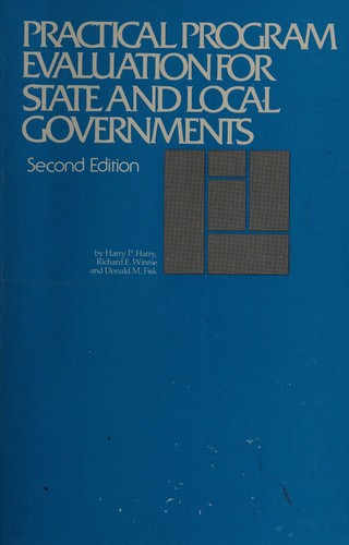 Cover for Practical program evaluation for state and local governments