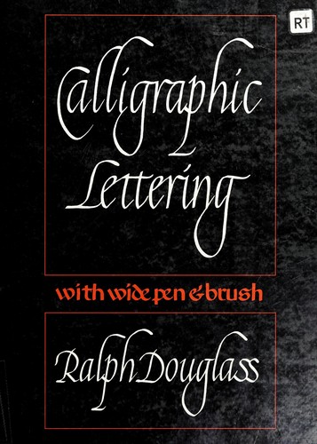 Cover for Calligraphic lettering with wide pen and brush
