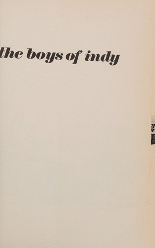 Cover for The boys of Indy