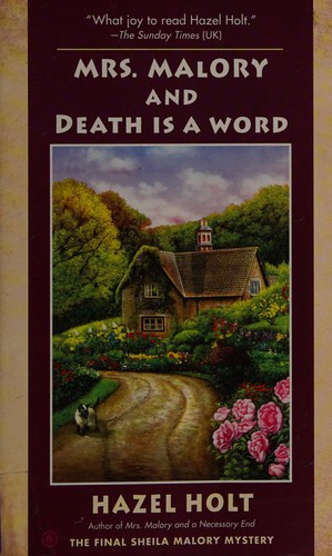 Cover for Mrs. Malory and death is a word