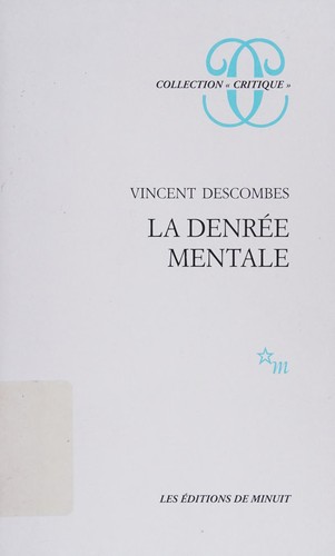 Cover for La denrée mentale