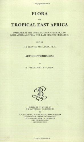 Cover for Flora of Tropical East Africa - Actiniopteridaceae (1999) (Flora of Tropical East Africa)