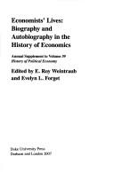Cover for Economists' lives