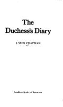 Cover for The duchess's diary
