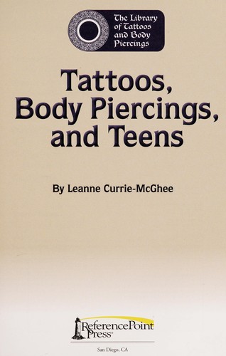 Cover for Tattoos, body piercings, and teens
