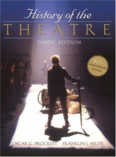 Cover for History of the Theatre (10th Edition)