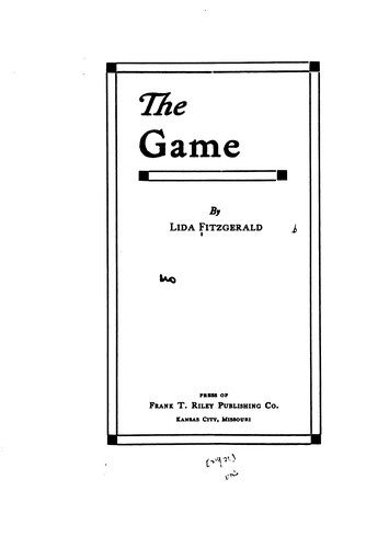 Cover for The Game