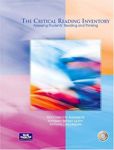 Cover for The Critical Reading Inventory