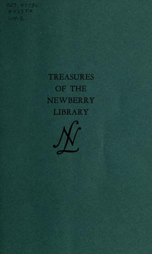 Cover for Treasures of the Newberry Library