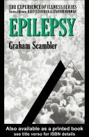 Cover for Epilepsy (Experience of Illness)