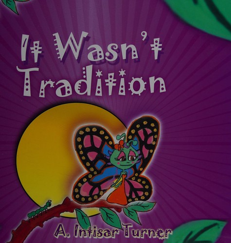 Cover for It wasn't tradition