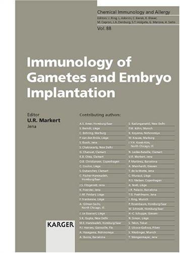 Cover for Immunology of Gametes And Embryo Implantation (Chemical Immunology)