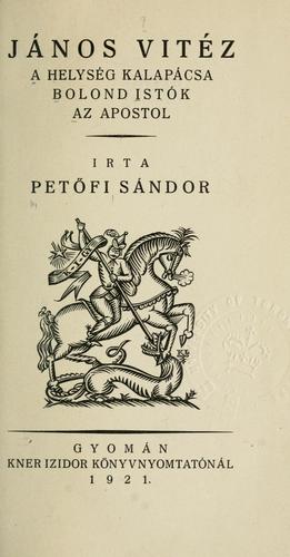 Cover for János Vitéz