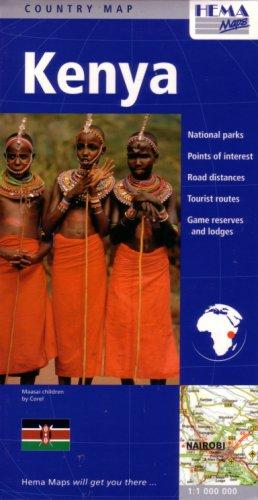 Cover for Kenya Country Map by Hema