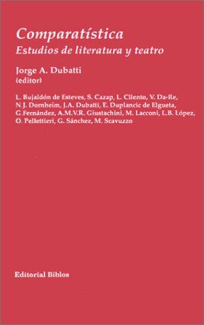 Cover for Comparatística, estudios de literatura y teatro