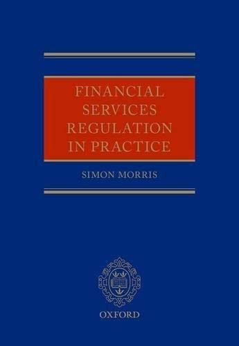 Cover for Financial Services Regulation in Practice