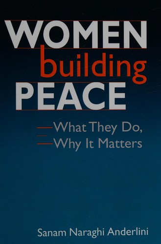 Cover for Women Building Peace