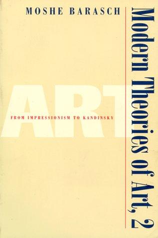 Cover for Modern Theories of Art