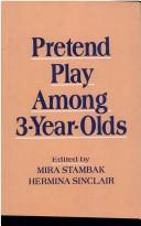 Cover for Pretend play among 3-year olds